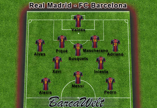 Real Madrid - FC Barcelona 29.08.2012