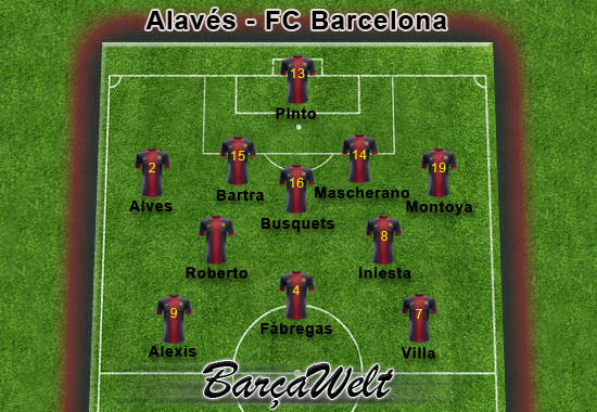 Alaves - FC Barcelona 30.10.2012