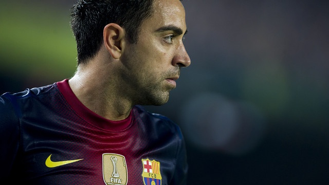 Xavi, erneut eine starke Partie von ihm