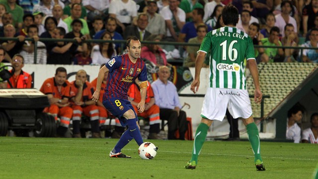 Iniesta gegen Betis Sevilla