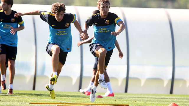 Sergi Roberto und Muniesa sind fit