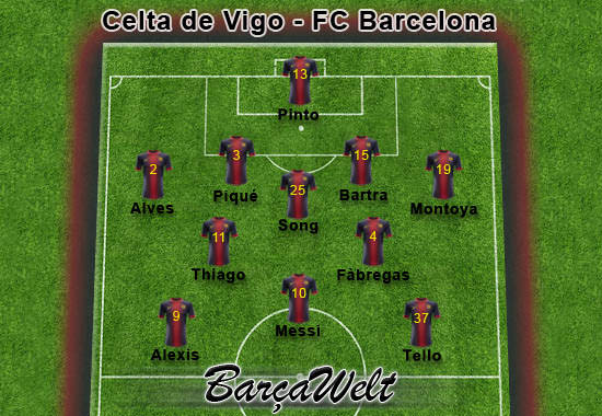 Celta de Vigo - FC Barcelona 30.03.2013