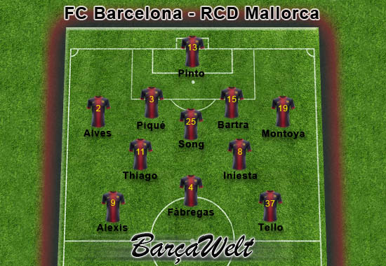 FC Barcelona - RCD Mallorca 06.04.2013