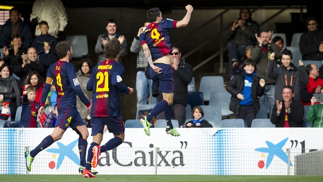 Barca B CD Mirandes 1-1