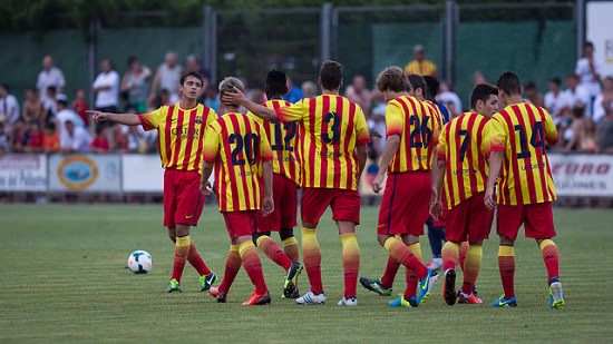 BarcaBAuswaertstrikot
