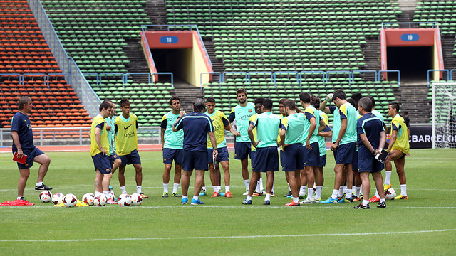 barca training