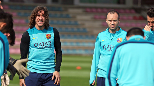 Puyol im Training