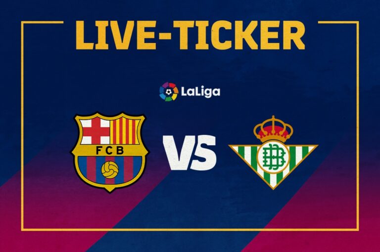 Live-Ticker | 5:2 gegen Betis: Barça schießt sich Frust von der Seele