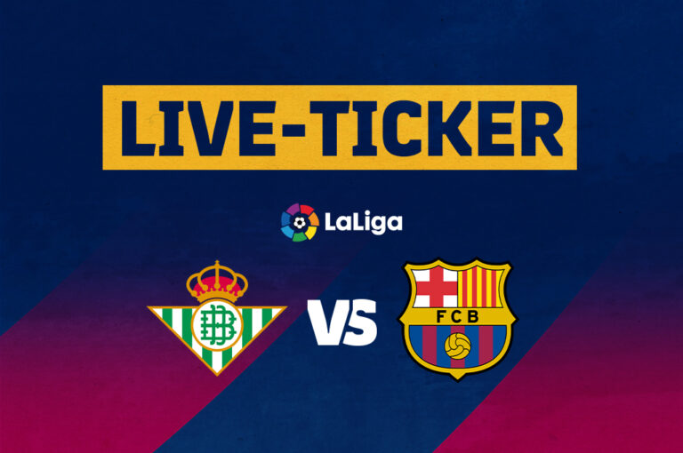 Ticker Betis vs. Barcelona | Trincãos Schlenzer beschert Barça späten Sieg