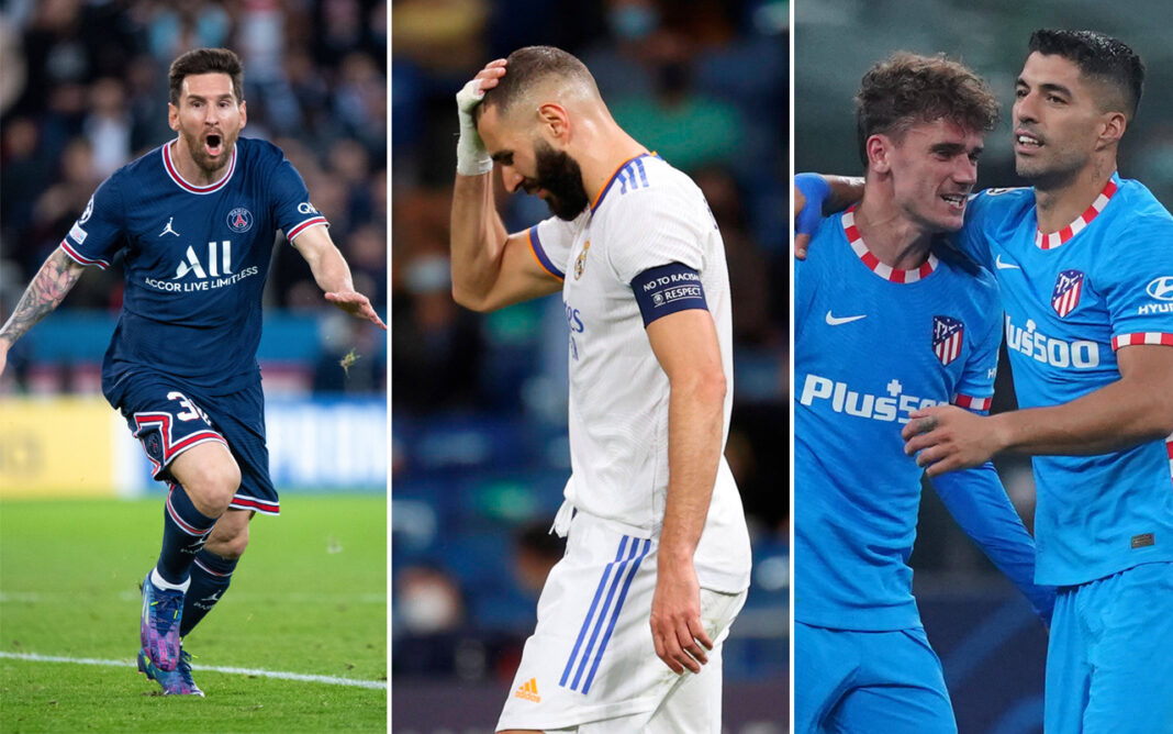 Messi, Benzema, Griezmann, Suarez