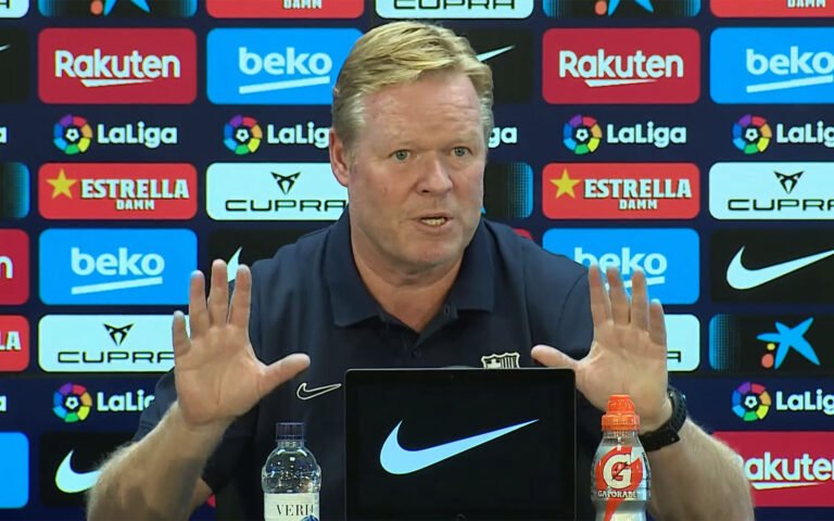 PK | “Muss daraus lernen”: Koeman zeigt Reue – Fati “spielt maximal 15 Minuten”