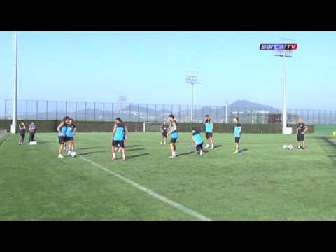 Training ohne Dos Santos