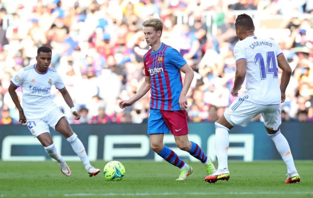 Frenkie de Jong FC Barcelona El Clasico Real Madrid Frenkie de Jong FC Barcelona El Clasico Real Madrid
