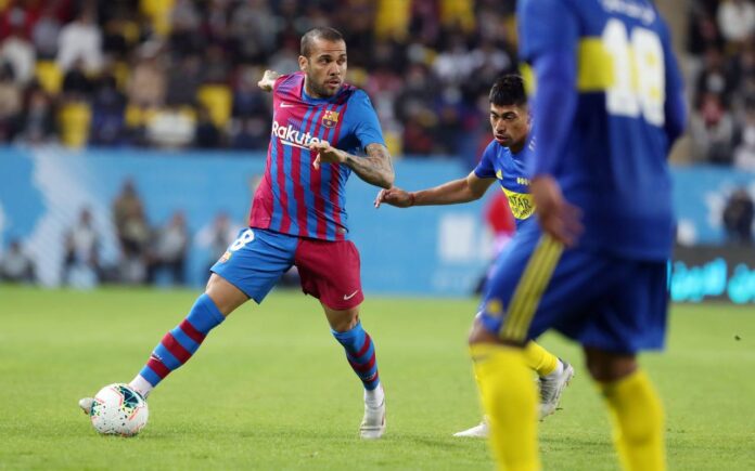 Dani Alves Boca Juniors FC Barcelona Dani Alves Boca Juniors FC Barcelona