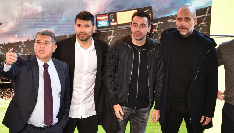 Agüeros schwerer Abschied von der Fußballbühne: Auch Guardiola ist da