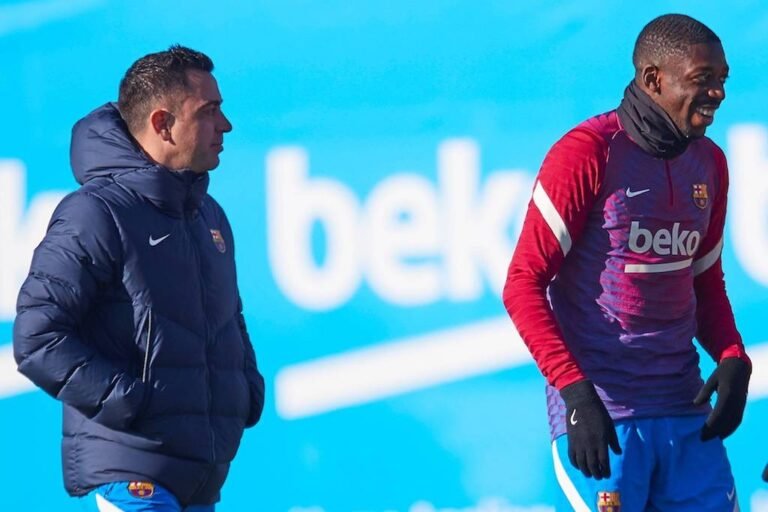 FC Barcelona Barça Xavi Ousmane Dembélé