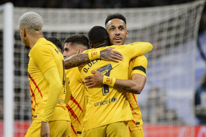FC Barcelona Barça Real Madrid Clásico Aubameyang Dembélé Xavi FC Barcelona Barça Real Madrid Clásico Aubameyang Dembélé Xavi