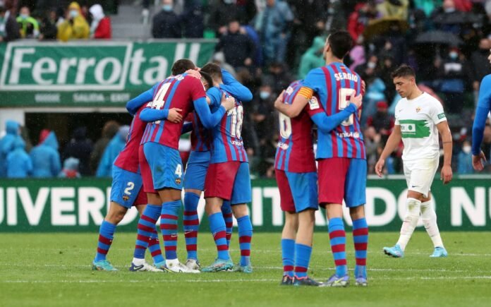 FC Barcelona FC Elche La Liga FC Barcelona FC Elche La Liga