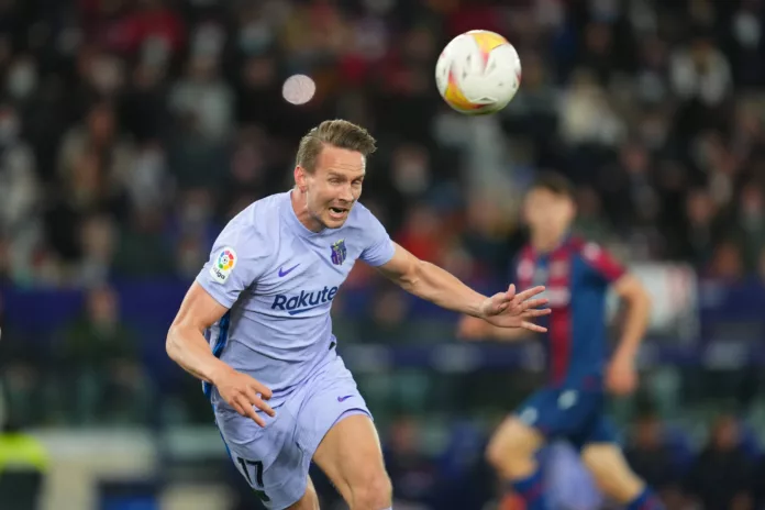 Luuk de Jong FC Barcelona UD Levante Luuk de Jong FC Barcelona UD Levante