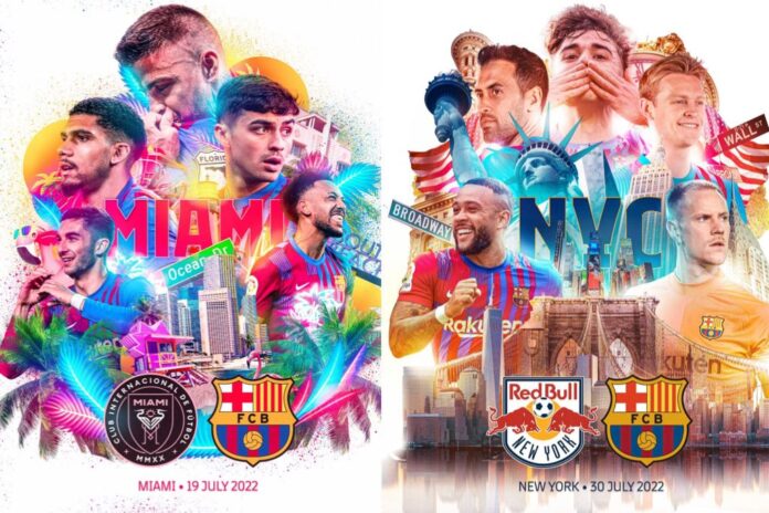 FC Barcelona Barça USA Amerika Saisonvorbereitung Inter Miami New York Red Bulls FC Barcelona Barça USA Amerika Saisonvorbereitung Inter Miami New York Red Bulls