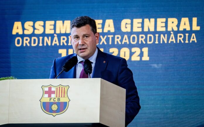 FC Barcelona Barça Gehaltskürzung Finanzen Schulden CVC Eduard Romeu FC Barcelona Barça Gehaltskürzung Finanzen Schulden CVC Eduard Romeu