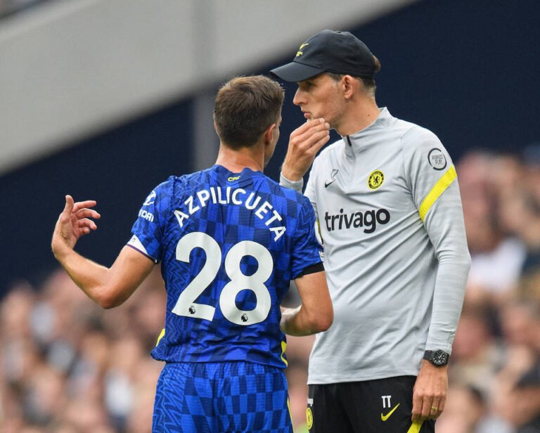 FC Barcelona FC Chelsea Thomas Tuchel Cesar Azpilicueta