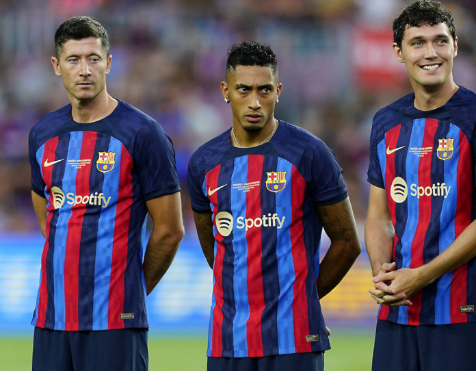 FC Barcelona La Liga Regierung Lewandowski Raphina Dembélé Koundé FC Barcelona La Liga Regierung Lewandowski Raphina Dembélé Koundé