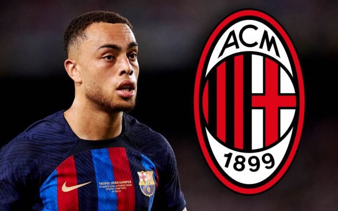 Sergiño Dest AC Mailand FC Barcelona Sergiño Dest AC Mailand FC Barcelona