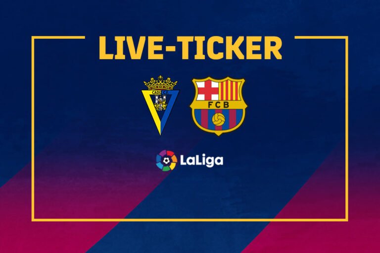 Ticker FC Cádiz 0:4 FC Barcelona | Barça-Auswärtsspiel wegen Notfall fast eine Stunde unterbrochen
