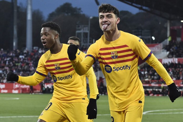 FC Barcelona FC Girona La Liga Pedri FC Barcelona FC Girona La Liga Pedri