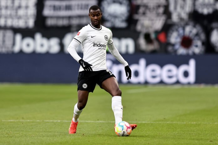 FC Barcelona Eintracht Frankfurt Evan N'Dicka FC Barcelona Eintracht Frankfurt Evan N'Dicka