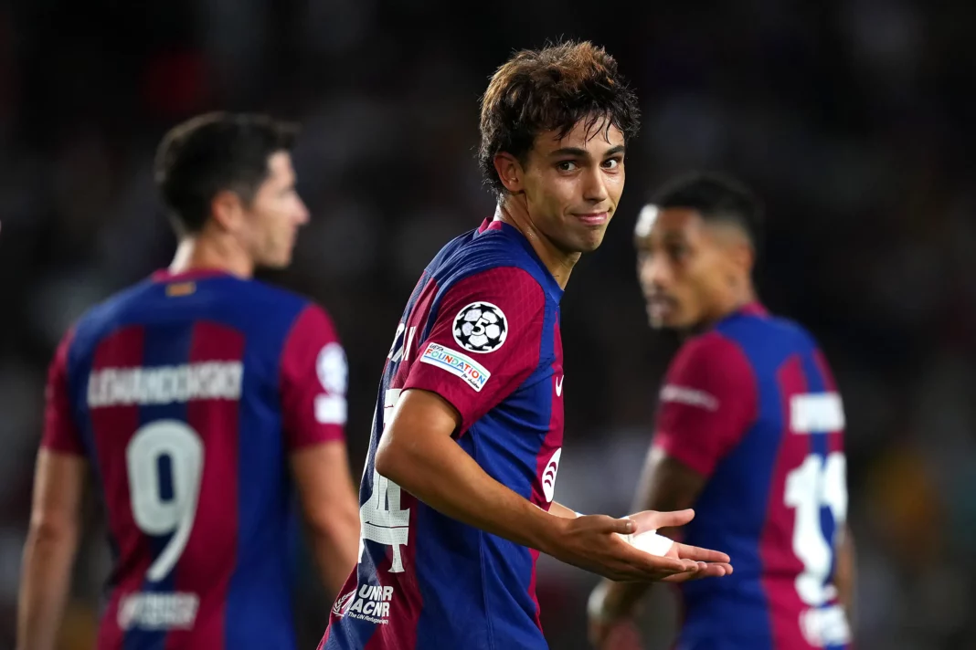 Felix Lewandowski Raphinha Barcelona Felix Lewandowski Raphinha Barcelona