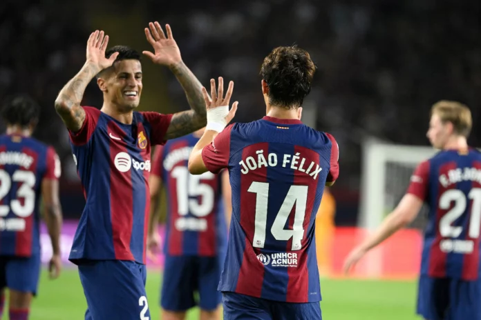 FC Barcelona Cancelo Felix FC Porto FC Barcelona Cancelo Felix FC Porto