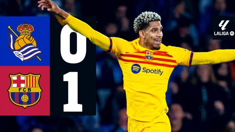 Highlights Real Sociedad 0:1 FC Barcelona | 90.+2! Und plötzlich jubelt Barça