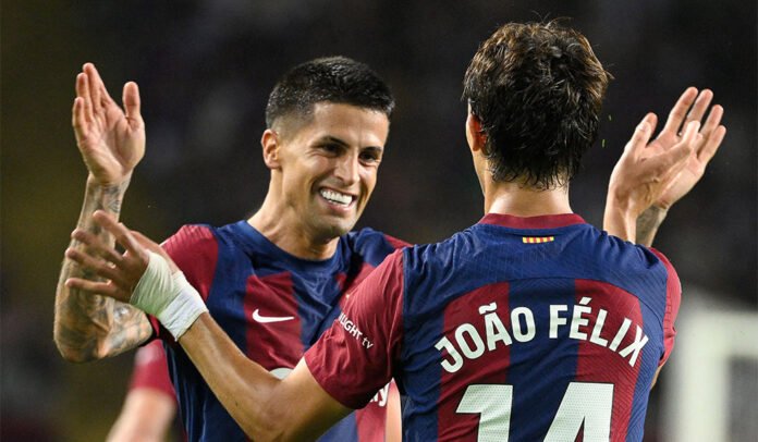 Joao Cancelo Joao Felix FC Barcelona Joao Cancelo Joao Felix FC Barcelona