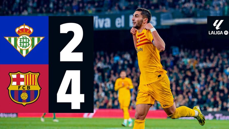 Highlights Real Betis 2:4 FC Barcelona | Torres-Tore in Sevilla! Barça entgeht Patzer