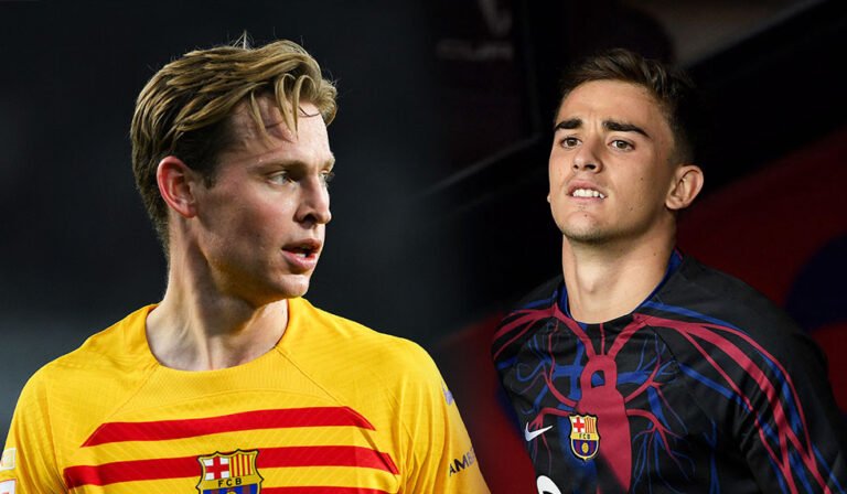Frenkie De Jong Gavi FC Barcelona