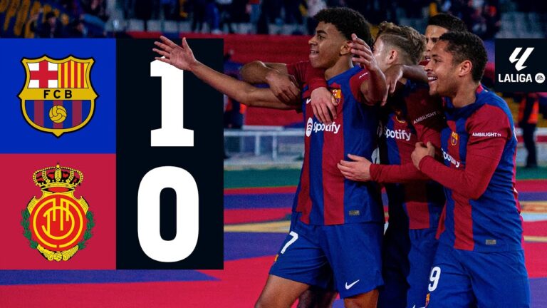 Highlights FC Barcelona 1:0 RCD Mallorca | Traumhaft! Lamine Yamals Schuss ins Glück