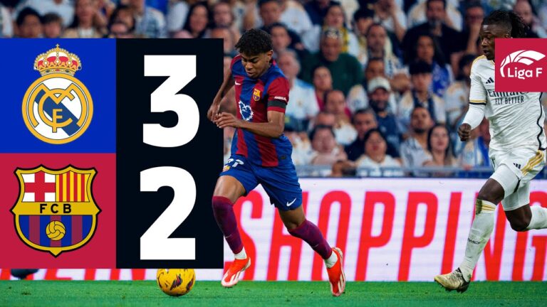 Highlights Real Madrid 3:2 FC Barcelona | Doppelte Führung im Bernabéu verspielt
