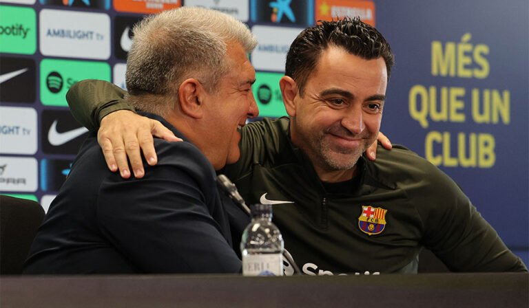 Xavi Laporta FC Barcelona