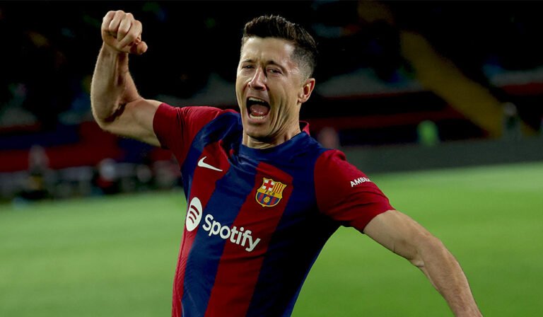 Robert Lewandowski FC Barcelona