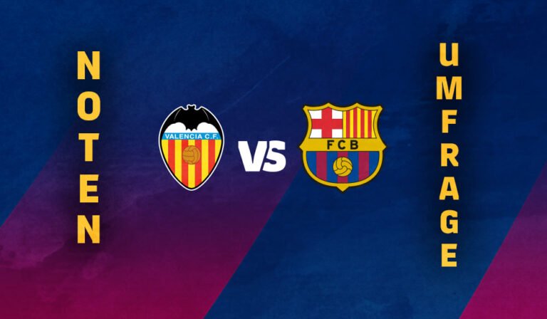Hier Barça-Spieler bewerten: Welche Noten vergibst du gegen Valencia?