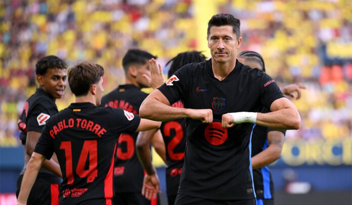 Robert Lewandowski FC Barcelona - La Liga EA Sports