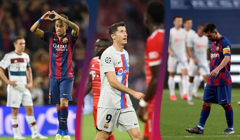 FC Barcelona FC Bayern München Champions League Historie